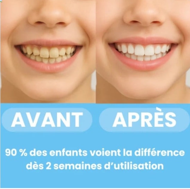 Dino-U™ - brosse à dents ultrasonique 360° pour enfants