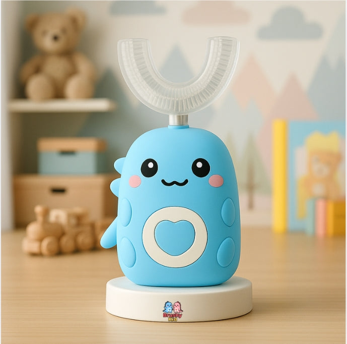 Dino-U™ - brosse à dents ultrasonique 360° pour enfants