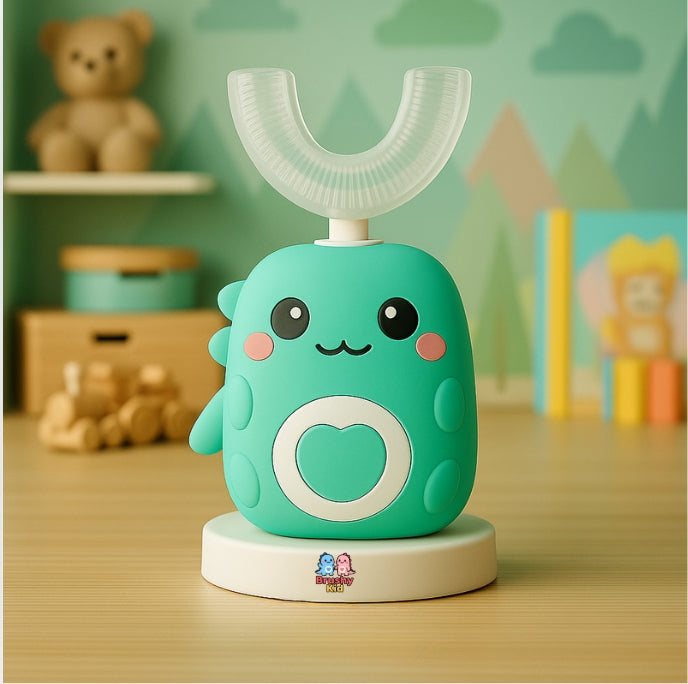 Dino-U™ - brosse à dents ultrasonique 360° pour enfants